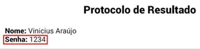 Protocolo de Resultado do Exame Toxicológico