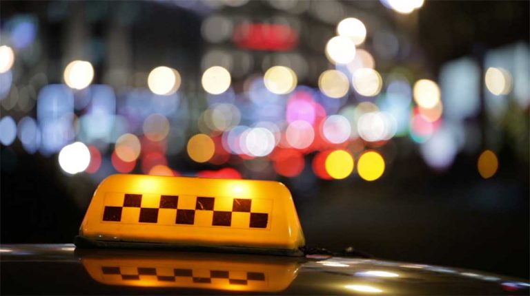 Placa Luminosa Taxi
