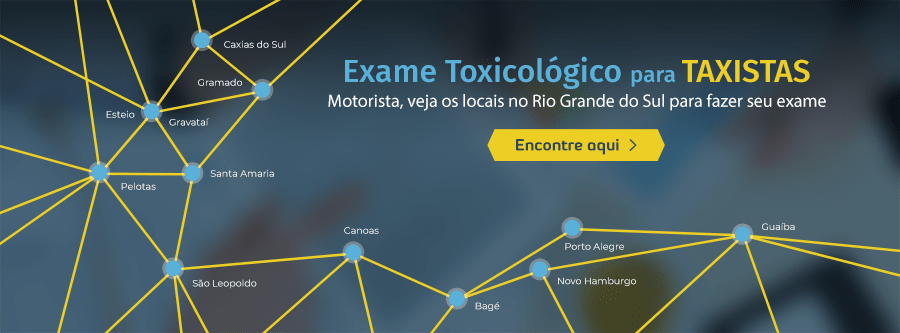 Locais para fazer exame toxicológico - Táxi Porto Alegre